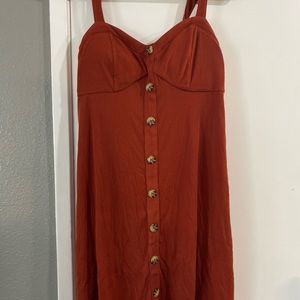 Rust colored dress